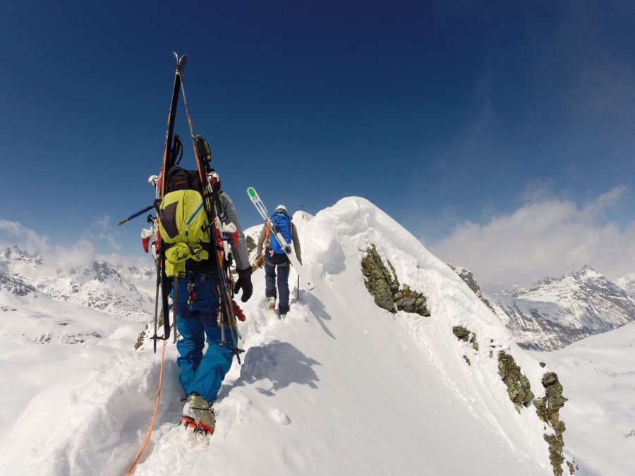 Skitouren gehen in Österreich mit der Skischule Rot Weiß Rot