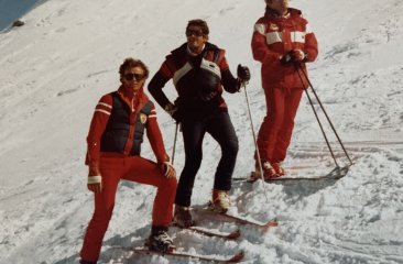 Skilehrer Training mit Interski Demonstrator Siegi Baumgartner 