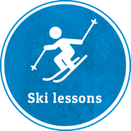Ski lessen voor volwassenen